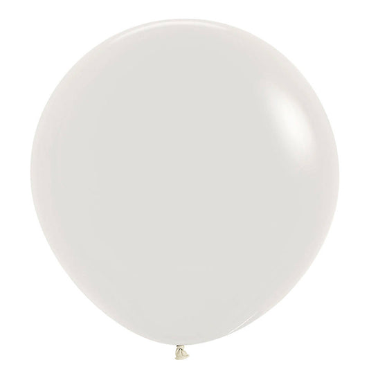 Balon lateksowy z helem, 60cm - Pastel Dusk Cream