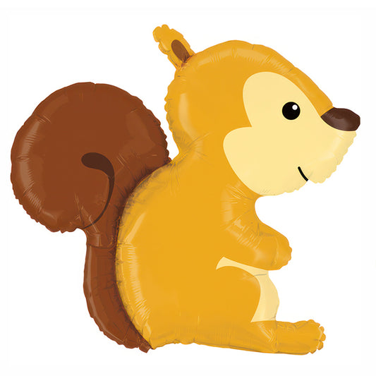 Balon foliowy z helem, wiewiórka, Grabo, 91cm - Squirrel